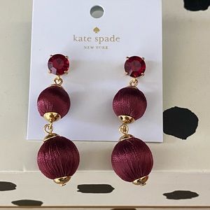 Kate Spade ball earrings